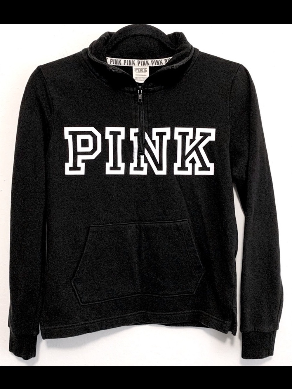 PINK Victoria’s Secret Quarter Zip Sweatshirt